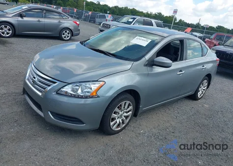 2014 Nissan Sentra Sv from USA, damaged, VIN 3N1AB7AP9EY314958